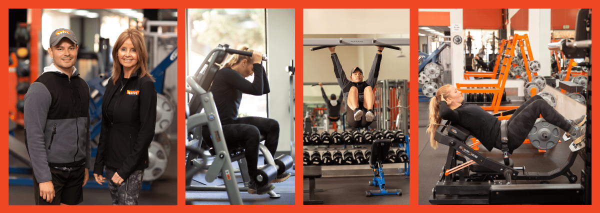 People exercising at Motion Fitness Center, Healdsburg
